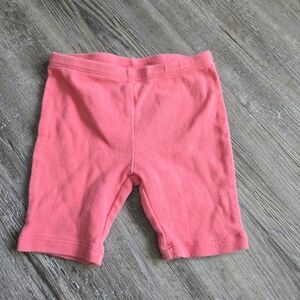 3-6M Girls Kids Pink Shorts